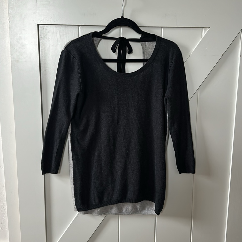 Babaton Silk and Cashmere Open Tie Back